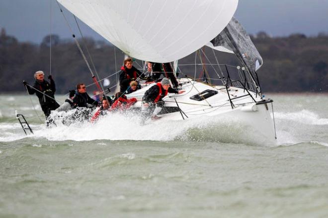 Competing for the first time, Tom Kneen's new JPK 1080, Sunrise – Brewin Dolphin Commodores' Cup © Paul Wyeth / www.pwpictures.com http://www.pwpictures.com